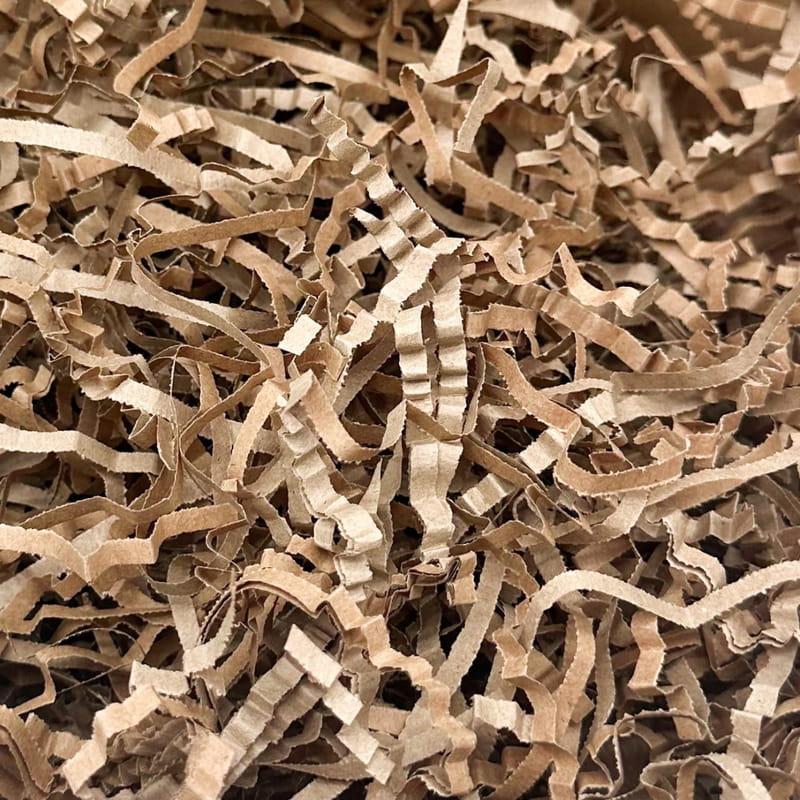 Wypełniacz papierowy wiórki brąz - 1kg