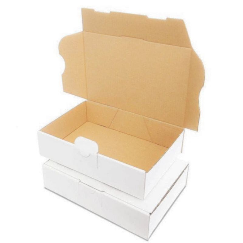 Karton fasonowy 180x130x45 mm - MB 2 biały